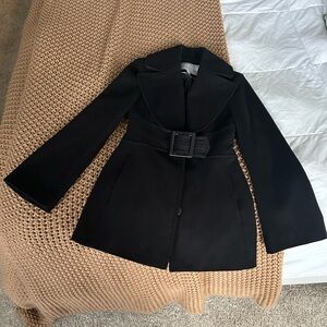 Jessica Simpson Black Coat